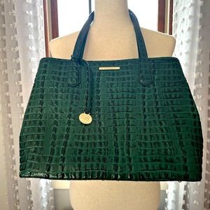NWOT Green Brahmin Bag